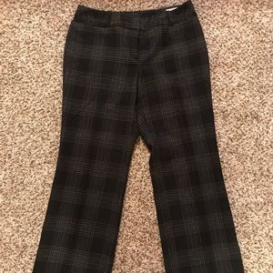 Plaid dress pants